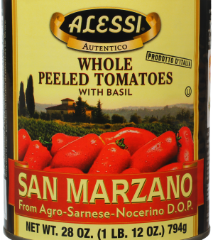 ALESSI: San Marzano Tomato Peeled, 28 oz Online now