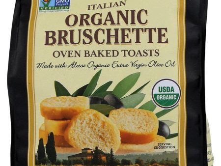 ALESSI: Traditional Italian Organic Bruschette, 5 oz Online Hot Sale