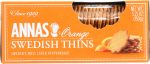 ANNAS: Thin Orange Cookies, 5.25 oz Supply