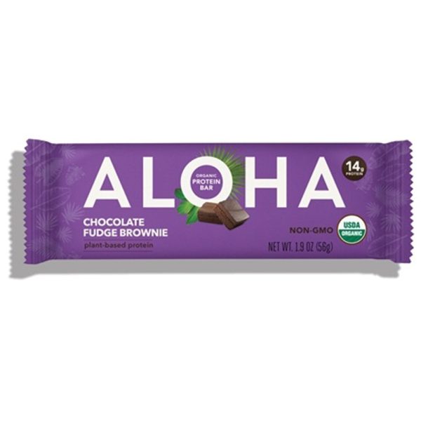 ALOHA: Bar Chocolate Fudge Brownie, 1.9 oz on Sale