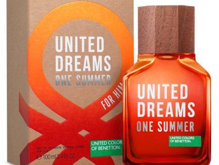 United Dreams One Summer For Him 3.4 oz EDT for men Discount