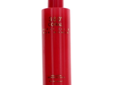 360 Coral Body Lotion 8 oz for women Online now