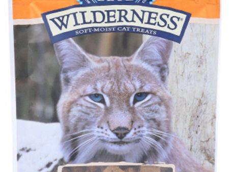 BLUE BUFFALO: Wilderness Chicken and Turkey Recipe Cat Treats, 2 oz For Discount