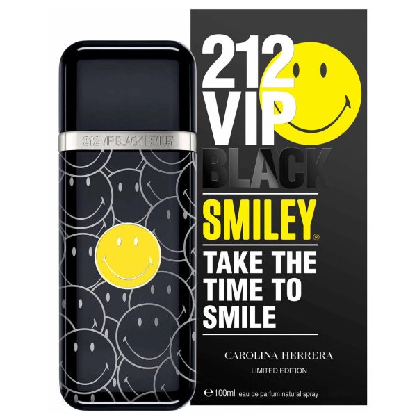 212 VIP Black Smiley 3.4 oz EDP for men Online Hot Sale