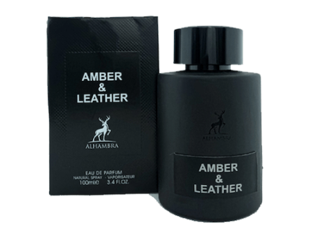 Amber & Leather 3.4 oz EDP for men Online now