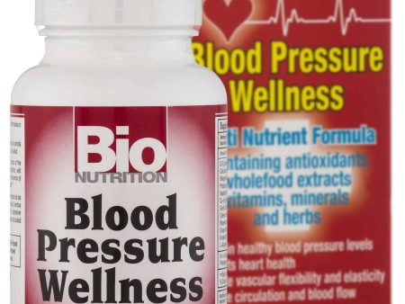 BIO NUTRITION: Blood Pressure Wellness, 60 tablets Hot on Sale