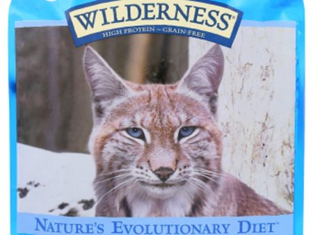 BLUE BUFFALO: Wilderness Adult Indoor Cat Food Chicken Recipe, 9.50 lb Online Hot Sale