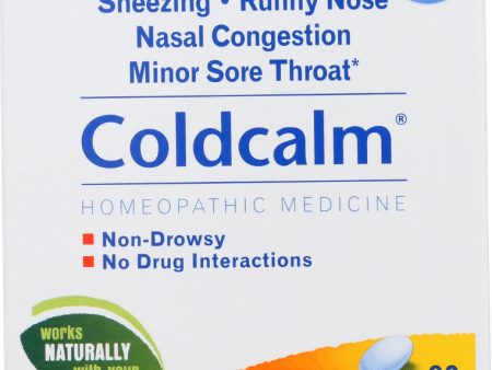 BOIRON: Coldcalm Homeopathic Cold Medicine, 60 Tablets Online