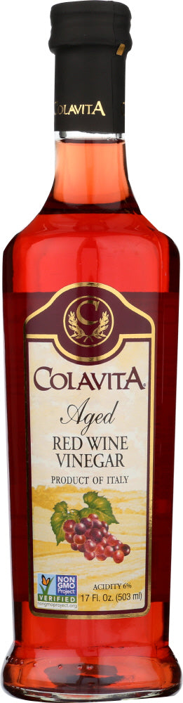 COLAVITA: Aged Red Wine Vinegar, 17 Oz on Sale