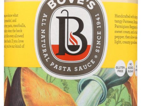 BOVES OF VERMONT: Alfredo Pasta Sauce, 15 oz For Cheap