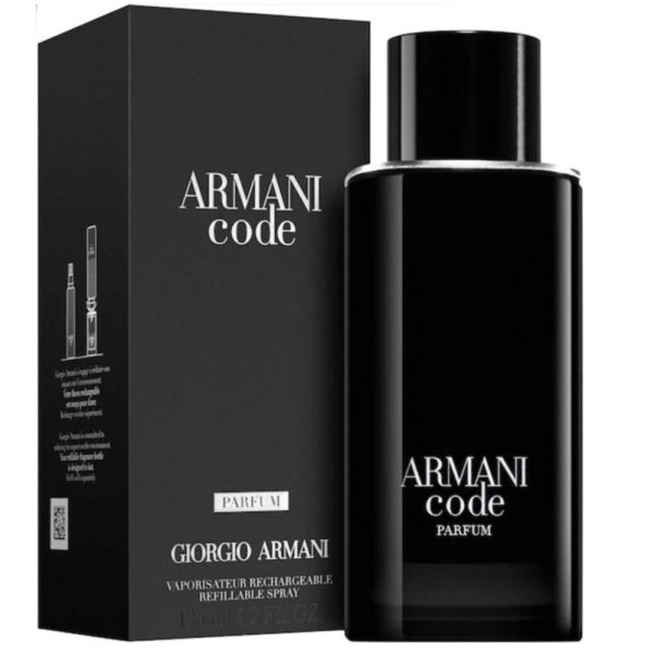 Armani Code 4.2 oz Refillable Parfum for men Online