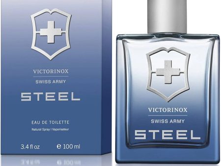 Victorinox Steel 3.4 oz EDT for men Sale