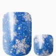 Snow - Blue (Glitter Pedicure) For Sale