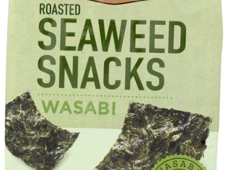 Annie Chun s Wasabi Roasted Seaweed Snacks Hot, 0.35 Oz Fashion