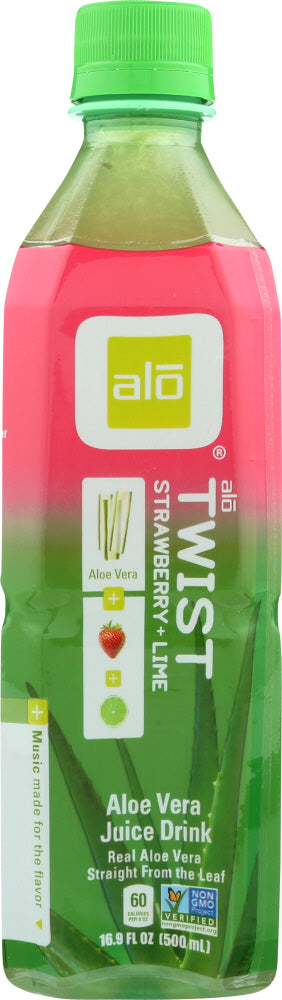 ALO: Twist Aloe Strawberry & Lime, 16.9 fl oz Online now