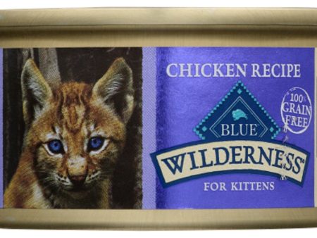 BLUE BUFFALO: Wilderness for Kittens Chicken Recipe, 3 oz For Sale