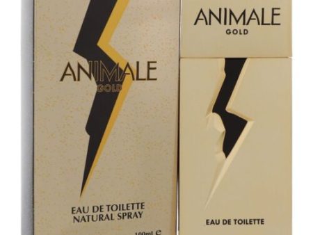 Animale Gold 3.4 oz EDT for men Hot on Sale