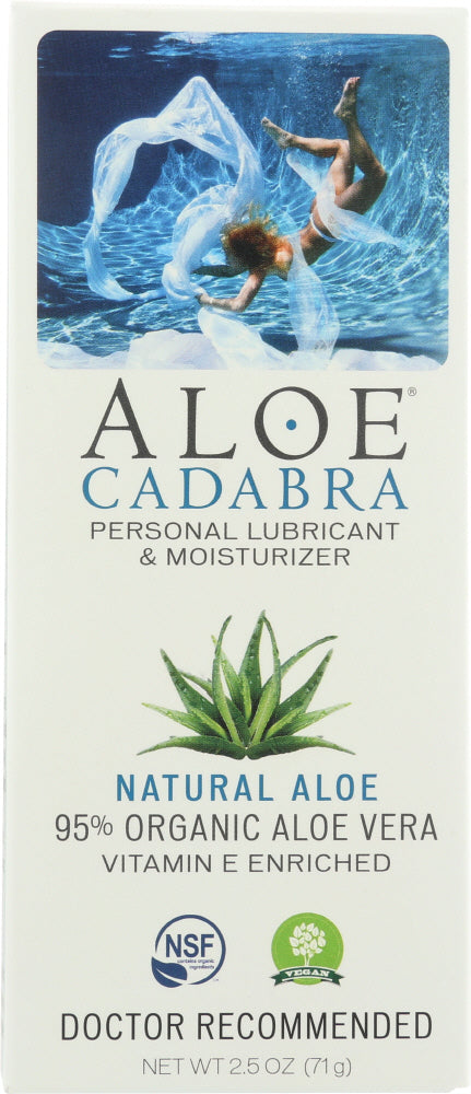 ALOE CADABRA: Lubricant Natural Aloe, 2.5 oz Online