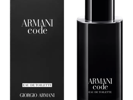 Armani Code 4.2 oz Refillable EDT for men on Sale