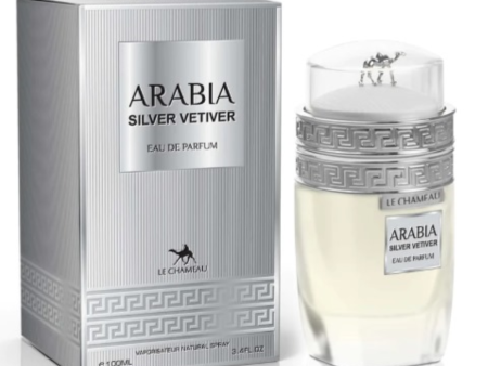 Arabia Silver Vetiver 3.4 oz EDP for men Hot on Sale