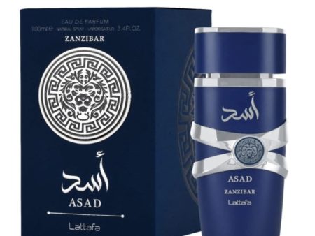 Asad Zanzibar 3.4 oz EDP for men on Sale