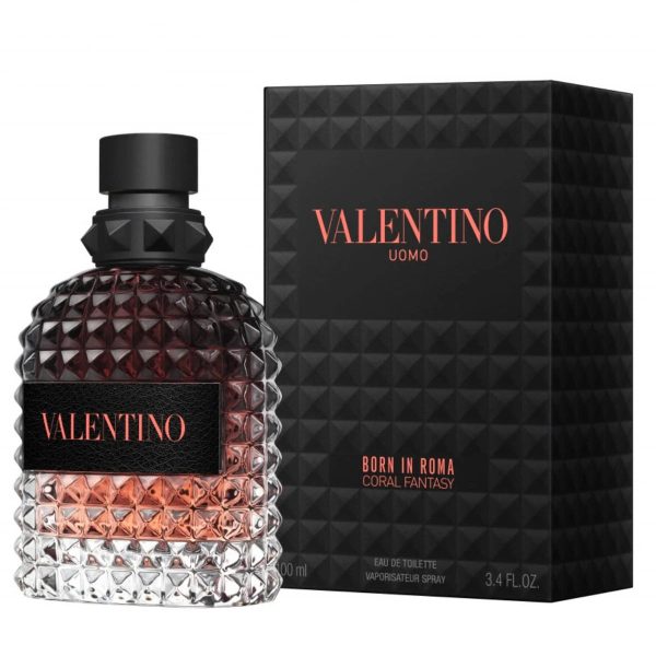 Valentino Uomo Born In Roma Coral Fantasy 3.4 oz EDT for men For Discount