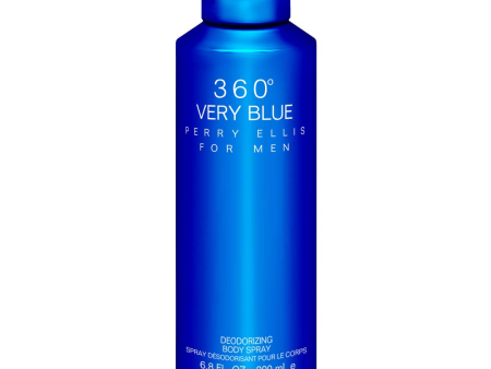 360 Very Blue 6.8 oz Body Spray for men Cheap