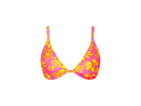 Underwire Triangle D+ Cup Bikini Top - Pitaya Maya Online now