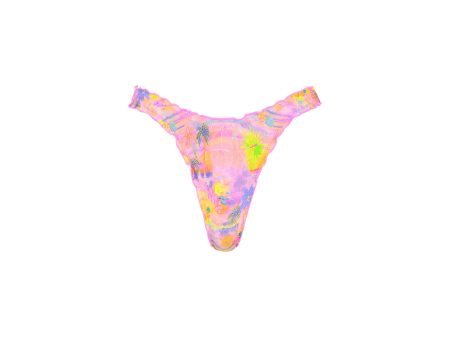 Lettuce Edge Thong Bikini Bottom - Sunset Universe Online Sale