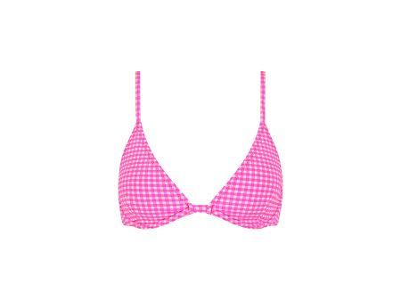 Underwire Triangle B-C Cup Bikini Top - Pink Diva Online Hot Sale