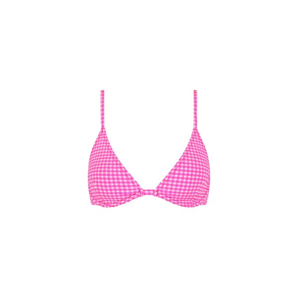 Underwire Triangle B-C Cup Bikini Top - Pink Diva Online Hot Sale