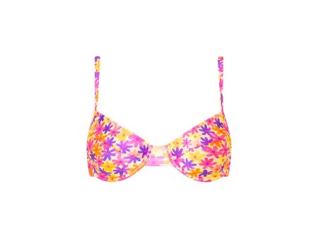 Ditzy Underwire Bra Bikini Top - Daisy Dreamer Discount