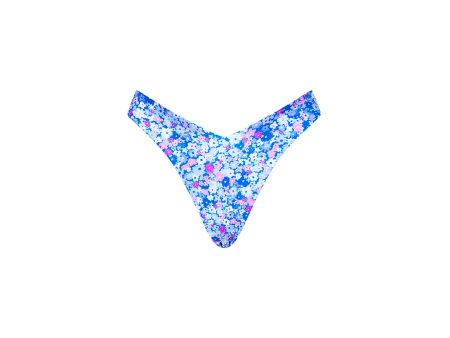 Y Cheeky Bikini Bottom - Purple Pearls Online now