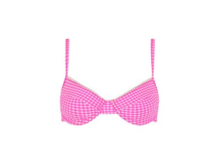 Ditzy Underwire Bra Bikini Top - Pink Diva Hot on Sale