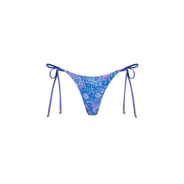 Thong Tie Side Bikini Bottom - Lilac Moon on Sale