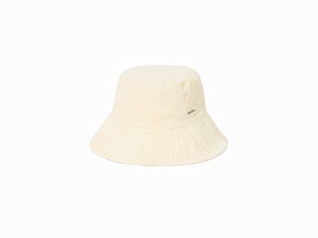 Corduroy Bucket Hat - Marshmallow Sale