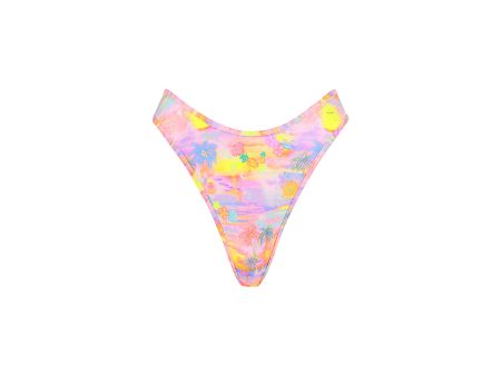 High Leg Thong Bikini Bottom - Sunset Universe Online