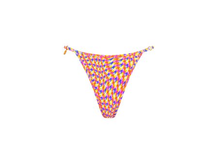 Charm Adjustable Cheeky Bikini Bottom - Astro Pop Online now