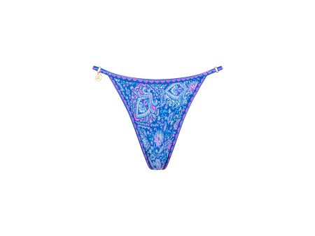 Charm Adjustable Cheeky Bikini Bottom - Lilac Moon on Sale