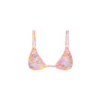 Twin Strap Bralette Bikini Top - Sunset Universe Hot on Sale