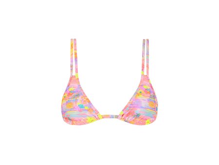 Twin Strap Bralette Bikini Top - Sunset Universe Hot on Sale