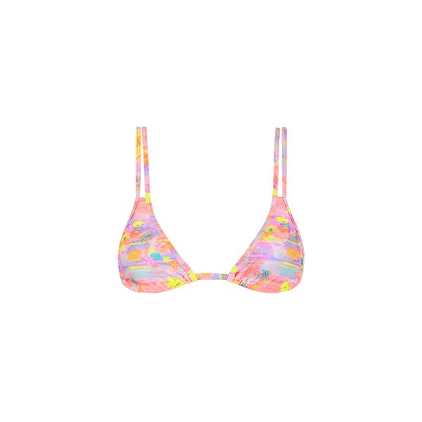 Twin Strap Bralette Bikini Top - Sunset Universe Hot on Sale