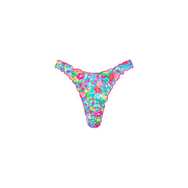 Lettuce Edge Thong Bikini Bottom - Mermaid Garden Online now