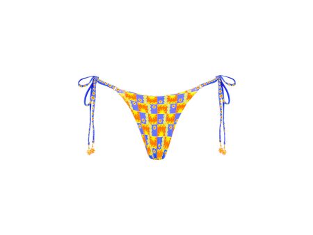 Thong Tie Side Bikini Bottom - Sunburst Fashion