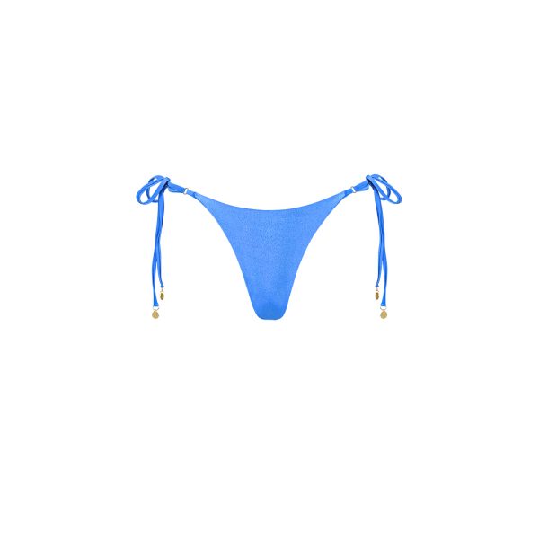 Thong Tie Side Bikini Bottom - Bluebell For Cheap