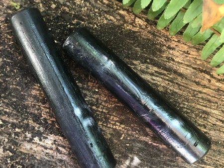 Shungite Harmonizer [Resin]- Pharaohs Wand - Rod of Power [PAIR] Online Hot Sale