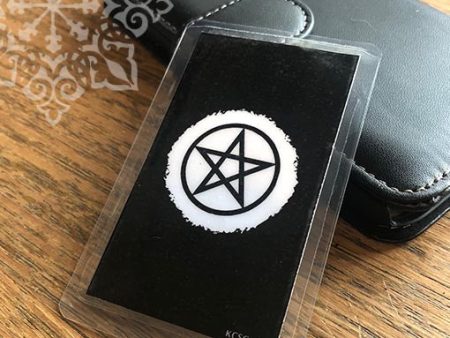 Shungite + CSilver Mobile Phone KiCard ~ EMF Protection ~ PENTACLE Online Hot Sale