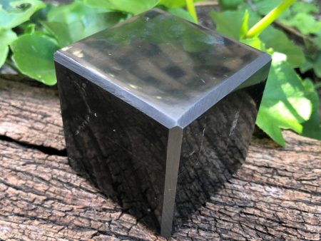 100% Authentic Solid Shungite CUBE 60mm - POLISHED Online